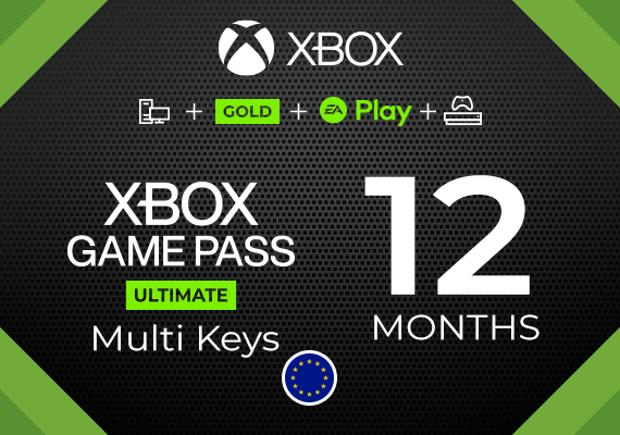 Xbox Game Pass Ultimate 12 Months - Multi Keys Key - EU